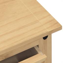 Berkfield Home Chest of Drawers Corona 92x48x120 cm Solid Wood Pine in Light Brown - Size: 92 x 48 x 120 cm - thumbnail 7