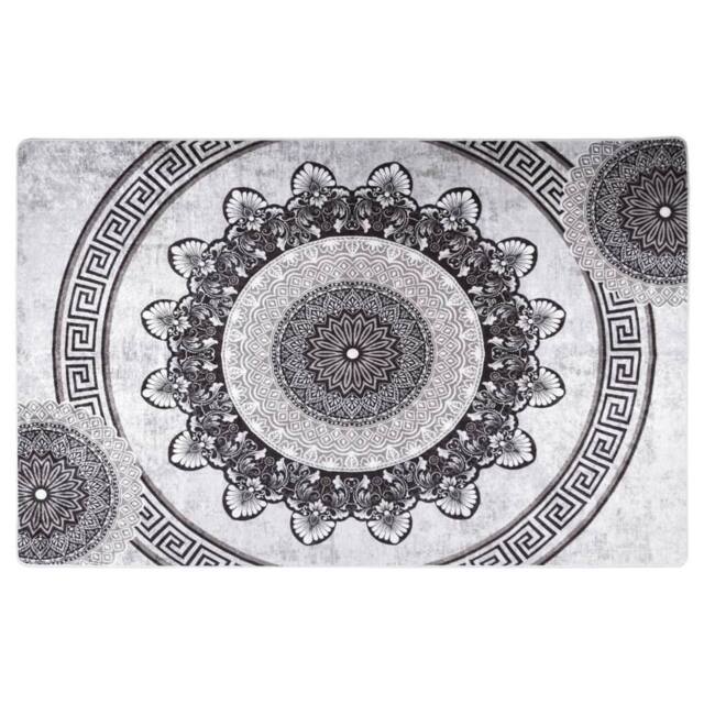 Berkfield Home Rug Washable 80x150 cm Multicolour Anti Slip - Size: 100 cm diameter - image 1