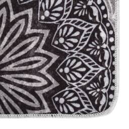 Berkfield Home Rug Washable 80x150 cm Multicolour Anti Slip - Size: 100 cm diameter - thumbnail 2