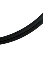 H&O Direct 60cm Nordic Round Framed Wall Hanging Mirror in Black - thumbnail 6