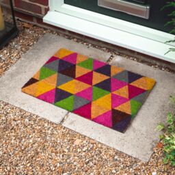 Nicola Spring Coir Door Mat - 60 x 40cm - Triangle - Size: 40 cm x 60 cm - thumbnail 6