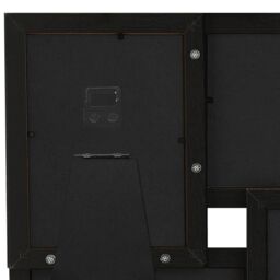 Berkfield Home Collage Photo Frame for 4x(13x18 cm) Picture Black MDF - Size: 13x18 cm - thumbnail 4