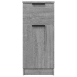 Berkfield Home Sideboard Grey Sonoma 30x30x70 cm Engineered Wood - Size: 30 x 30 x 70 cm - thumbnail 6