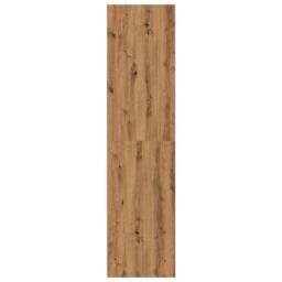 Berkfield Home Wardrobe Artisian Oak 30x50x200 cm Engineered Wood in Brown - Size: 30 x 50 x 200 cm - thumbnail 6