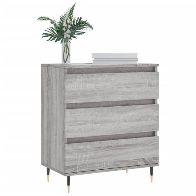 Berkfield Home Sideboard Grey Sonoma 60x35x70 cm Engineered Wood - Size: 60 x 35 x 70 cm - image 1