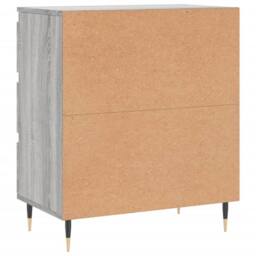 Berkfield Home Sideboard Grey Sonoma 60x35x70 cm Engineered Wood - Size: 60 x 35 x 70 cm - thumbnail 8