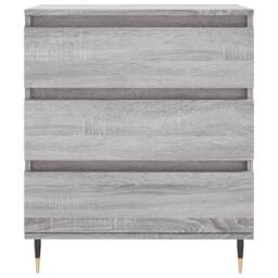 Berkfield Home Sideboard Grey Sonoma 60x35x70 cm Engineered Wood - Size: 60 x 35 x 70 cm - thumbnail 5