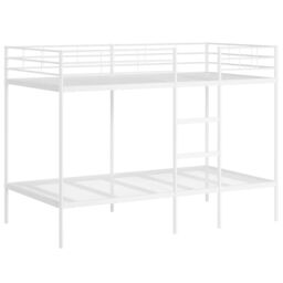 Berkfield Home Bunk Bed without Mattress White 100x200 cm Steel - thumbnail 2