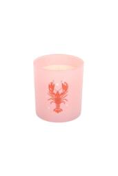 KDMD Pastel Lobster Coconut & Sea Salt Candle - Beachy Gift & Decor in Pink - thumbnail 3