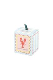 KDMD Pastel Lobster Coconut & Sea Salt Candle - Beachy Gift & Decor in Pink - thumbnail 4