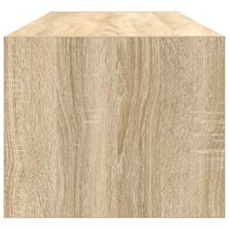 Berkfield Home TV Cabinet Sonoma Oak 100x31x25, 5 cm Engineered Wood in Brown - thumbnail 8