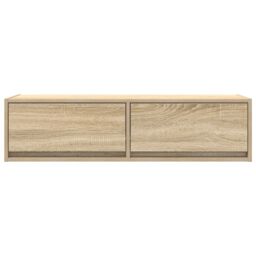 Berkfield Home TV Cabinet Sonoma Oak 100x31x25, 5 cm Engineered Wood in Brown - thumbnail 7