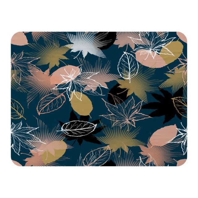 Benjamin Tate Design Maple Leaves Blanket in Natural - Size: 120 cm x 150 cm - image 1