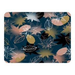 Benjamin Tate Design Maple Leaves Blanket in Natural - Size: 120 cm x 150 cm - thumbnail 1