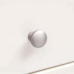 Cabinet Bits Maggiori 5 Drawer Chest of Drawers Chrome Knob in Off-White - thumbnail 5