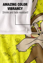 Warner Brothers Looney Tunes Officially Licensed Silky Touch Super Soft Throw Blanket 152 x 127 cm in White - thumbnail 4