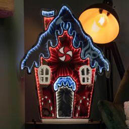 Samuel Alexander 66cm Light up Gingerbread House Christmas Decoration with Red & White LEDs - thumbnail 1