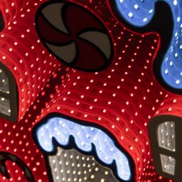 Samuel Alexander 66cm Light up Gingerbread House Christmas Decoration with Red & White LEDs - thumbnail 5