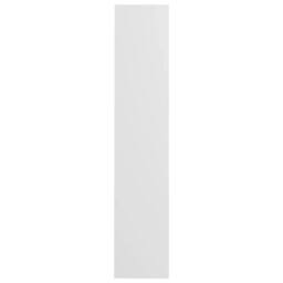 Berkfield Home Wall Shoe Cabinets 2 pcs White 60x18x90 cm Engineered Wood - Size: 60 x 18 x 90 cm - thumbnail 7