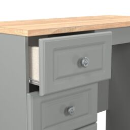 Ready Assembled 2 U Surrey 3 Drawer Vanity (Ready Assembled) in Grey - Size: Medium - thumbnail 6
