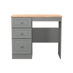 Ready Assembled 2 U Surrey 3 Drawer Vanity (Ready Assembled) in Grey - Size: Medium - thumbnail 2