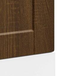 Berkfield Home Dishwasher Panel Porto Brown Oak 45x1, 5x67 cm Engineered Wood - thumbnail 7