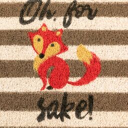 Artsy Mats Fox Sake Large Doormat - Size: 45 cm x 75 cm - thumbnail 2