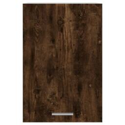 Berkfield Home Hanging Cabinet Smoked Oak 39.5x31x60 cm Engineered Wood in Brown - thumbnail 5