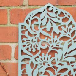 Melody Maison Sage Green Garden Wall Art Plaque - 30cm X 50cm - Size: 30 cm X 50 cm - thumbnail 6