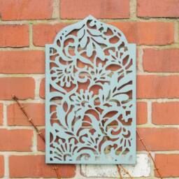 Melody Maison Sage Green Garden Wall Art Plaque - 30cm X 50cm - Size: 30 cm X 50 cm - thumbnail 3