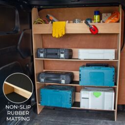 Monstershop Ford Transit Custom Toolbox Van Racking in Terracotta - thumbnail 2