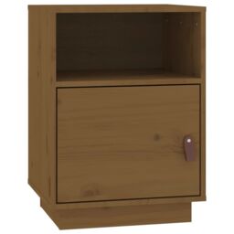 Berkfield Home Bedside Cabinets 2 pcs Honey Brown 40x34x55 cm Solid Wood Pine - Size: 40 x 34 x 55 cm - thumbnail 6
