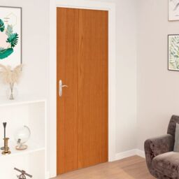 Berkfield Home Self-adhesive Door Films 4 pcs Light Oak 210x90 cm PVC in Brown
