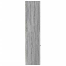 Berkfield Home Elegant Apothecary Cabinet¬†Grey Sonoma 40x41x174.5 cm Engineered Wood in Grey - thumbnail 6