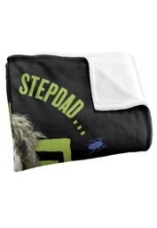 Warner Brothers Beetlejuice 50x60 Stepdad Silky Touch Super Soft Throw Blanket in White - thumbnail 3
