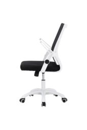 Living and Home Office Desk Swivel Chair Computer Ergonomic Chair in Black - thumbnail 5