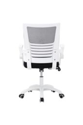 Living and Home Office Desk Swivel Chair Computer Ergonomic Chair in Black - thumbnail 4