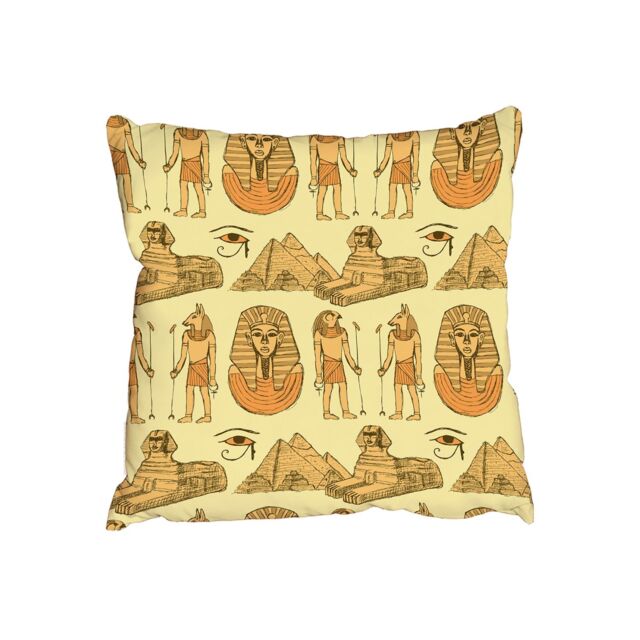 Benjamin Tate Design Egyptian Sketch symbols (Outdoor Cushion)