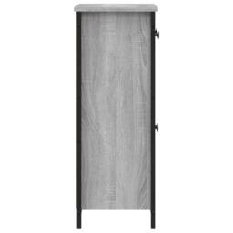 Berkfield Home Sideboard Grey Sonoma 70x30x80 cm Engineered Wood - Size: 70 x 30 x 80 cm - thumbnail 7