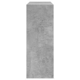 Berkfield Home Shoe Cabinet Concrete Grey 60x21x57 cm Engineered Wood - Size: 60 x 21 x 57 cm - thumbnail 6
