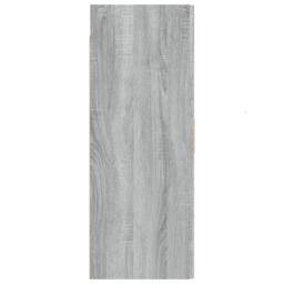 Berkfield Home Hanging Wall Cabinet Grey Sonoma 69.5x34x90 cm - thumbnail 7