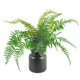 Leaf Black Vase Planter 13 x 13 x 14cm - Size: 13 x 13 x 14 cm - thumbnail 5