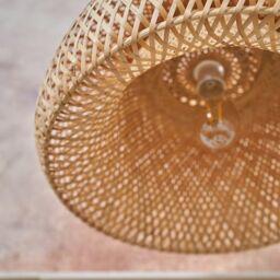 ValueLights Perugia Natural Ceiling Light Pendant - thumbnail 3