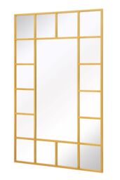 "MirrorOutlet Gold Modern Wall & Leaner Mirror 71"" X 43"" (180 x 110CM) - Size: 1 Pack" - thumbnail 4