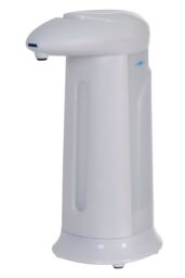 Orsina Battery Operated Lotion & Soap Dispenser, Large Capacity Wall Soap Dispenser, Dispenser For Washroom in White - thumbnail 4