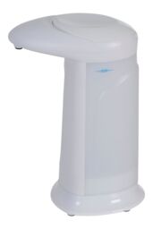 Orsina Battery Operated Lotion & Soap Dispenser, Large Capacity Wall Soap Dispenser, Dispenser For Washroom in White - thumbnail 2