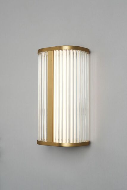 BHS Lighting Amie CCT LED Bathroom Wall Light in Metallic Gold