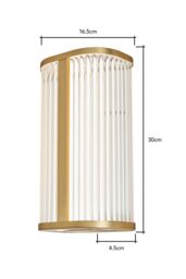 BHS Lighting Amie CCT LED Bathroom Wall Light in Metallic Gold - thumbnail 5