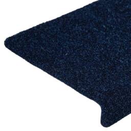 Berkfield Home Stair Mats 15 pcs Needle Punch 65x21x4 cm Blue - Size: Medium - thumbnail 6