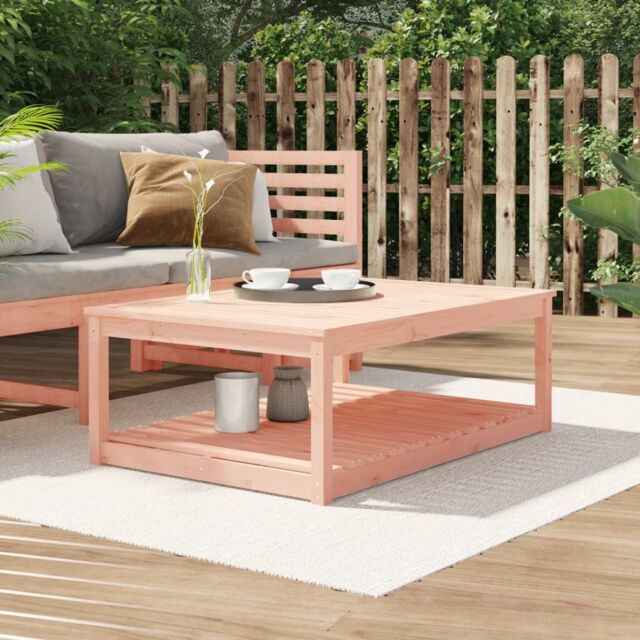 Berkfield Home Garden Table 121x82.5x45 cm Solid Wood Douglas in Brown - image 1